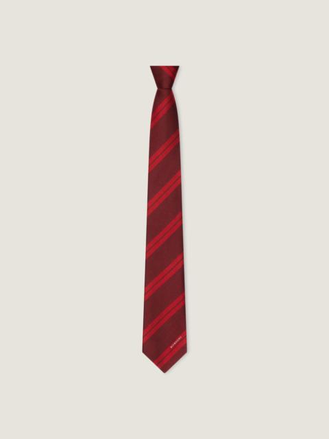 Givenchy DOUBLE STRIPES TIE IN SILK GROS GRAIN