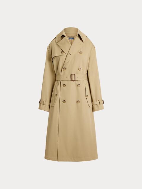 Polo Ralph Lauren Double-Breasted Twill Trench Coat