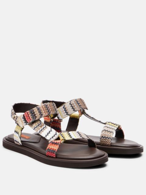 Missoni Minnie Zigzag sandals