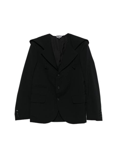 BLACK COMME des GARÇONS HOODED JACKET