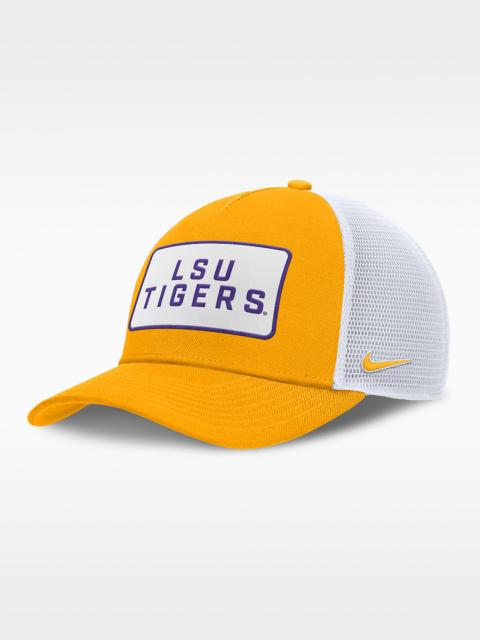 Nike LSU On-Field Rise Men's Nike Nike College Trucker Adjustable Hat