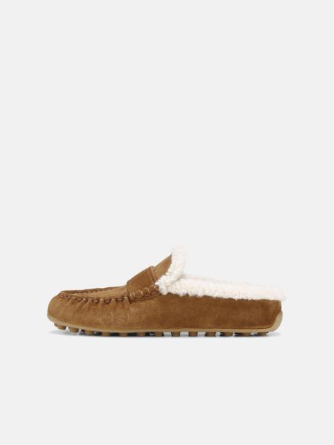 Vince Berkley Shearling Driving Mule