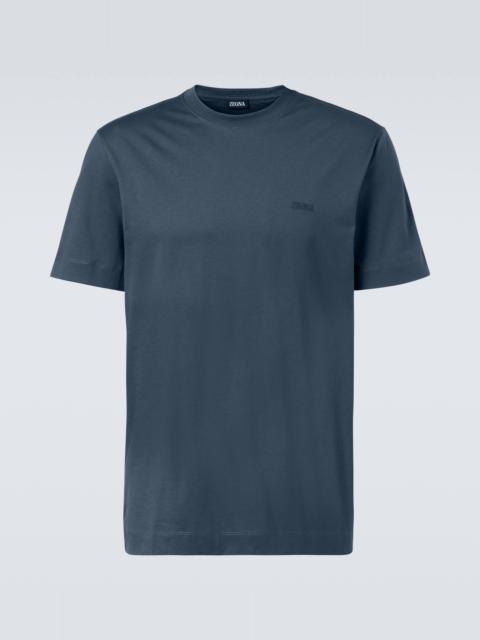 ZEGNA Logo cotton T-shirt