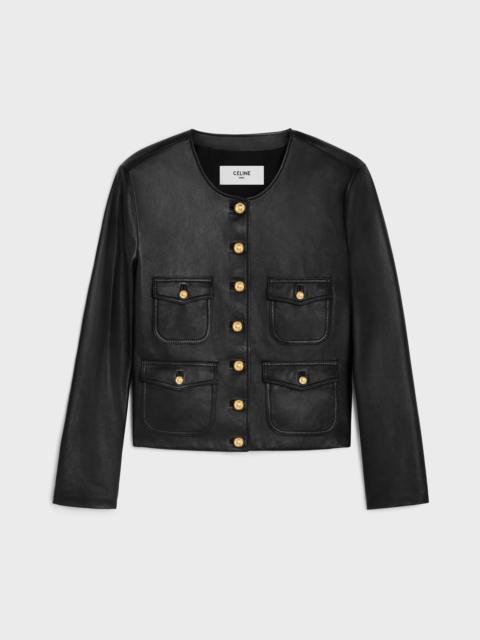 CELINE cardigan jacket in soft lambskin
