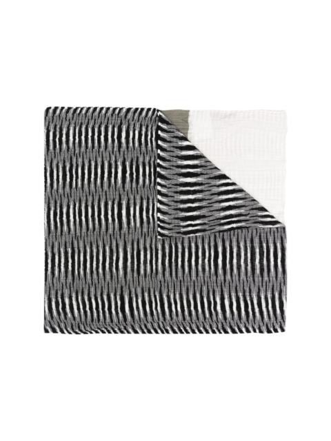 Missoni patch-work embroidered scarf