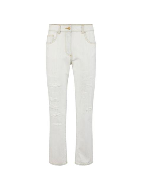 ELISABETTA FRANCHI denim five-pocket trousers