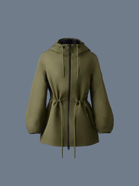 KALEA Technical Rain Jacket with Drawcord Waist