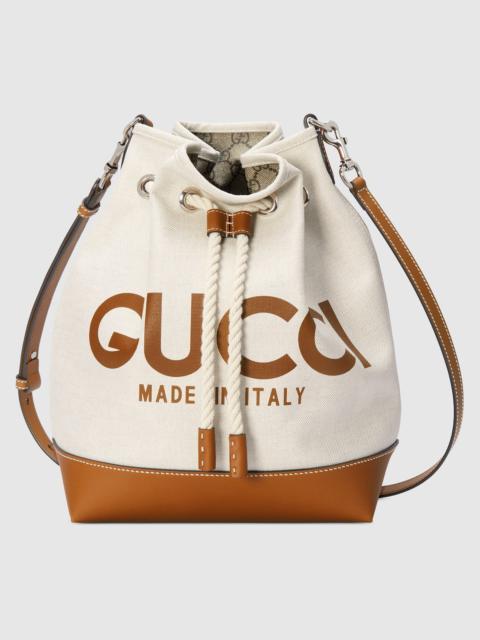 GUCCI Small shoulder bag with Gucci print