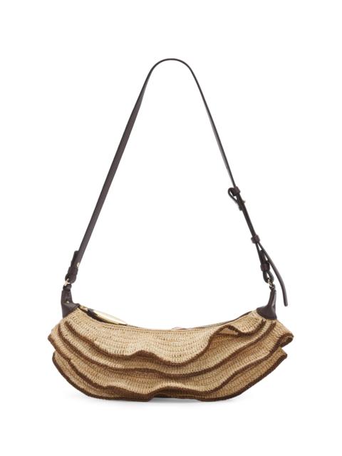 Zimmermann Women's Goldentime Ruffle Shoulder Bag - Natural