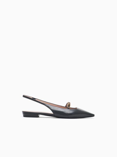 EMPORIO ARMANI BALLET FLATS
