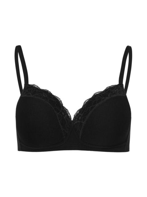 HANRO Cotton Lace Spacer Soft Cup Bra