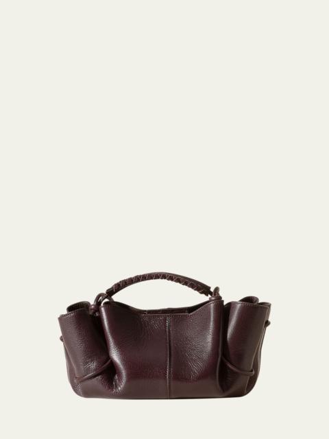 HEREU Arta Mini Leather Top-Handle Bag