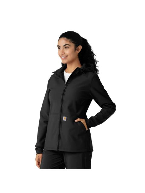 Carhartt Women's Bonded Fleece Scrub Hoodie
