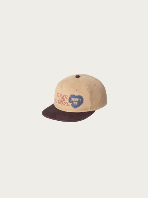 Carhartt Heart of Detroit Arcan Cap - Dusty Hamilton Brown