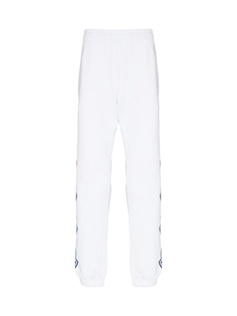 Moncler SIDE LOGO-PRINT TRACK PANTS