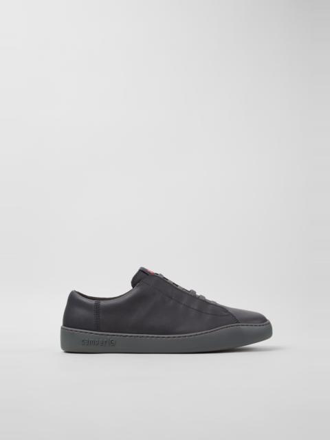 CAMPER Peu Touring Gray Leather Sneakers for Men.