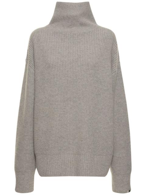 extreme cashmere Nisse turtleneck cashmere sweater