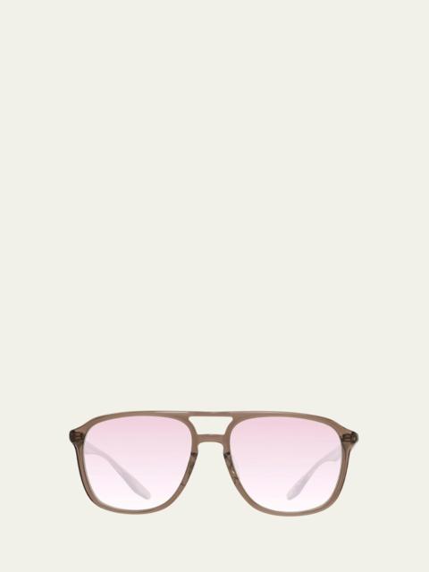 BARTON PERREIRA Men's Gyalis Zyl Aviator Sunglasses