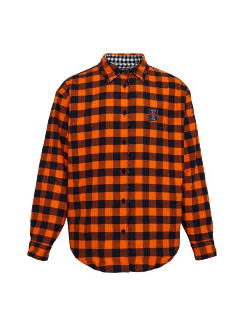 MSGM Giubbino Checkered Two-Colorway Blouson