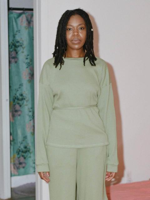 BASERANGE Shaw Long Sleeve - Organic Cotton Fleece