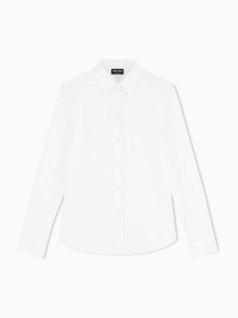 GIORGIO ARMANI Stretch poplin shirt