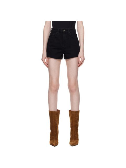 Ksubi Black Rise N Hi Authentik Shorts