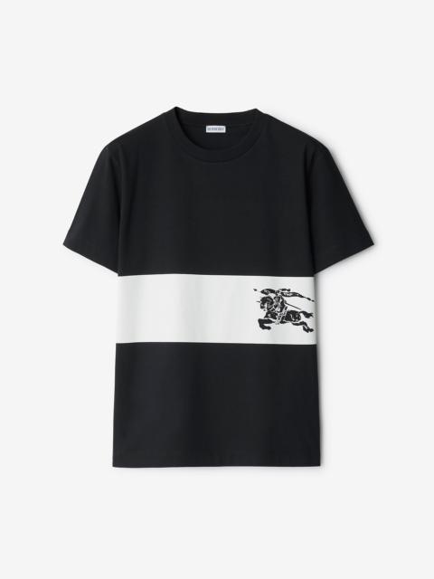 Burberry EKD Stripe Cotton T-shirt
