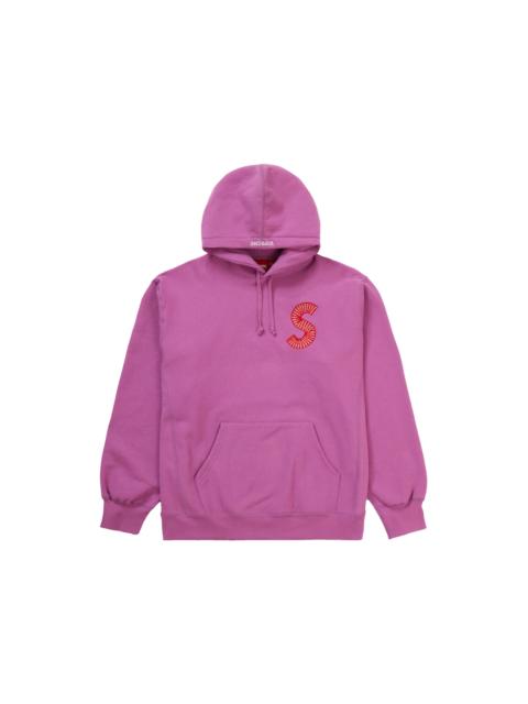 Supreme S Logo Hooded Sweatshirt (FW20) Bright Purple