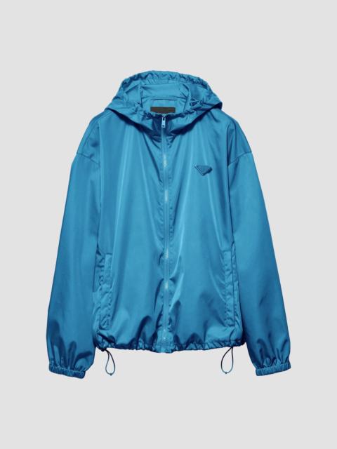Prada Women's Nylon Rain Jacket - Blue