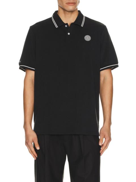 malbon Fairway Applique Pique Polo