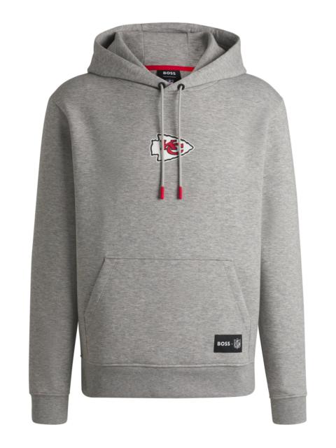 BOSS BOSS X NFL INTERLOCK HOODIE WITH SPECIAL BRANDING