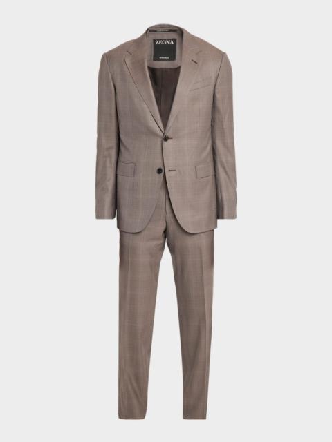 ZEGNA Men's 15milmil15 Wool Single-Breasted Suit
