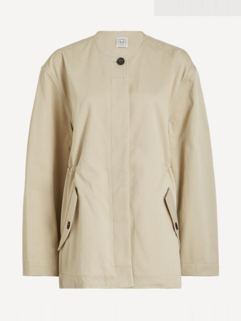 TOTEME Cashew Cotton Twill Jacket