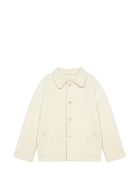 FORTELA Donkey front pocket wool coat