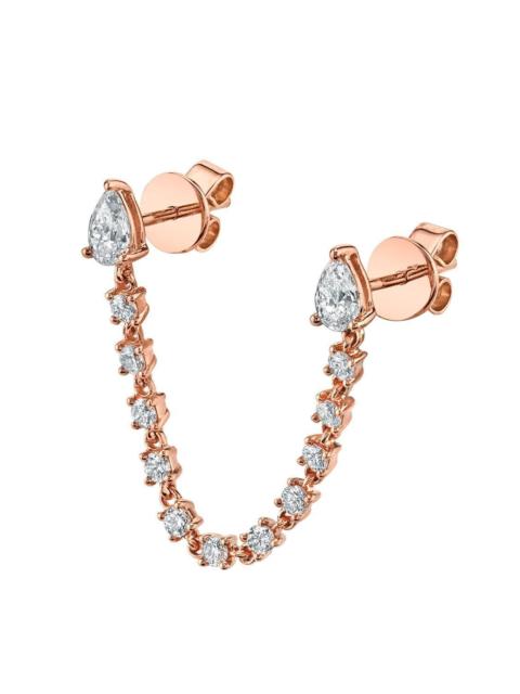ANITA KO Diamond Double Loop Earring
