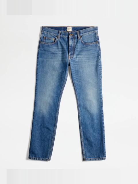 Tod's TOD'S 5 POCKET JEANS - BLUE