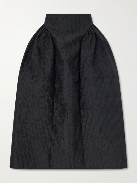 CECILIE BAHNSEN Daphne Cloqué Midi Skirt