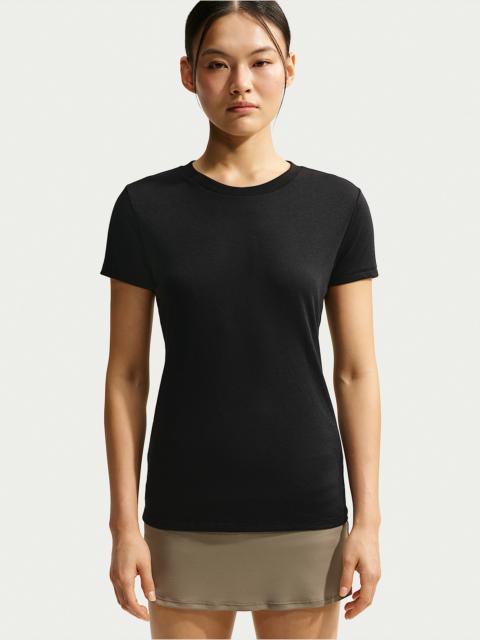 Nike NikeSKIMS Performance Cotton Blend Women's Short-Sleeve Top