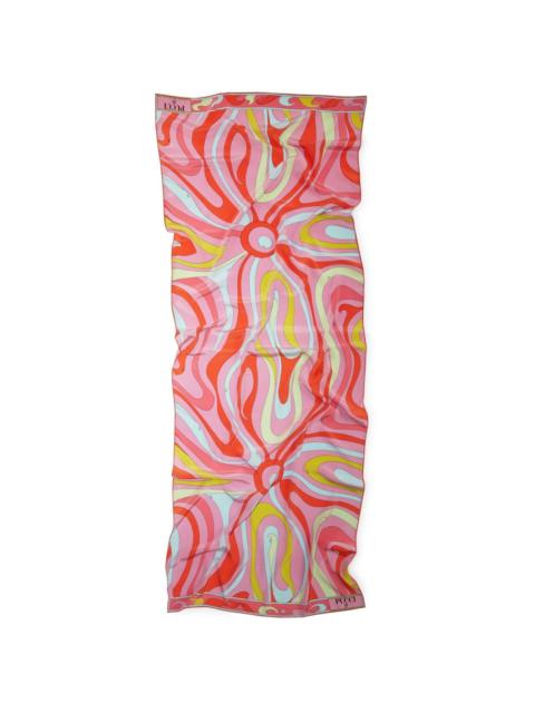 PUCCI Marmo-print silk scarf