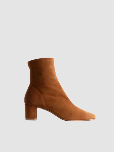 BY FAR Sofia Summer Tan Suede Leather Ankle Boot