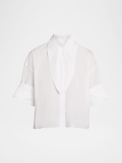 TWP Tie One On Superfine Cotton Shirt