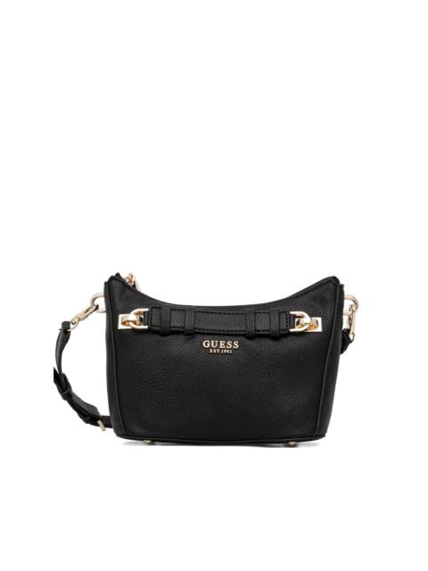 GUESS USA Gregoria logo-lettering shoulder bag