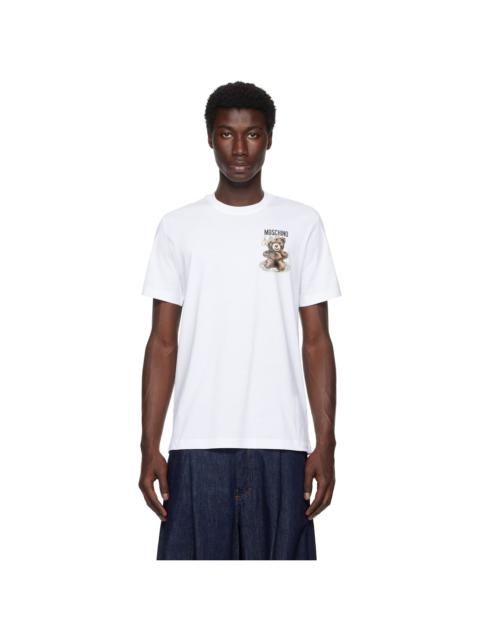 Moschino White 'Moschino Teddy Bear' T-shirt