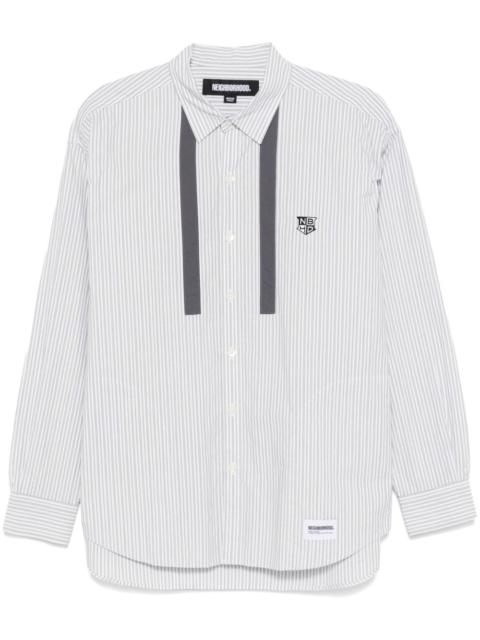NEIGHBORHOOD long-sleeves tie shirt