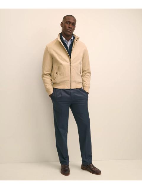 Brooks Brothers Pleated Traditional Fit Cotton Advantage Chino® Pants