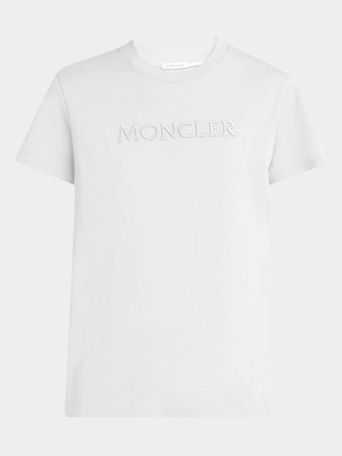Moncler Short-Sleeve Logo Tee