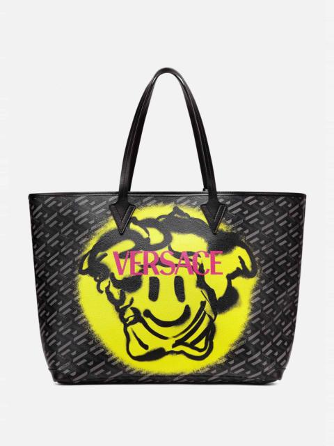 VERSACE Medusa Tag Tote Bag