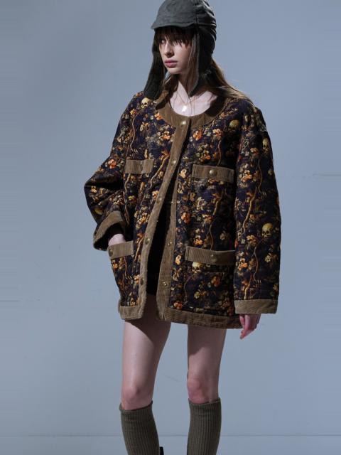 R13 CORD TRIMMED CHORE JACKET