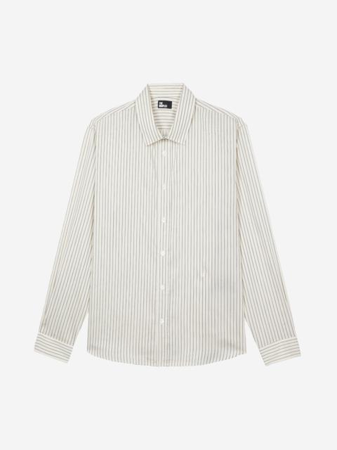 The Kooples ECRU STRIPED SHIRT