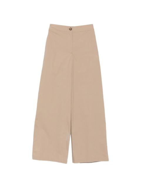 EMPORIO ARMANI button-fastening palazzo pants